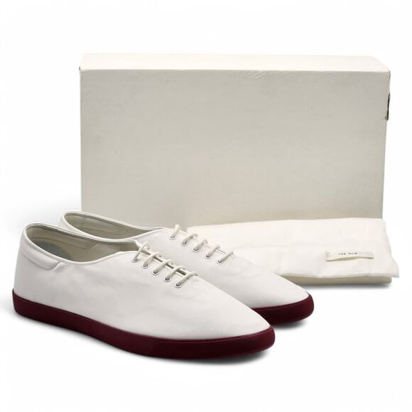 The Row Sam Sneakers - Canvas - White 42 9US $810 - Picture 1 of 8
